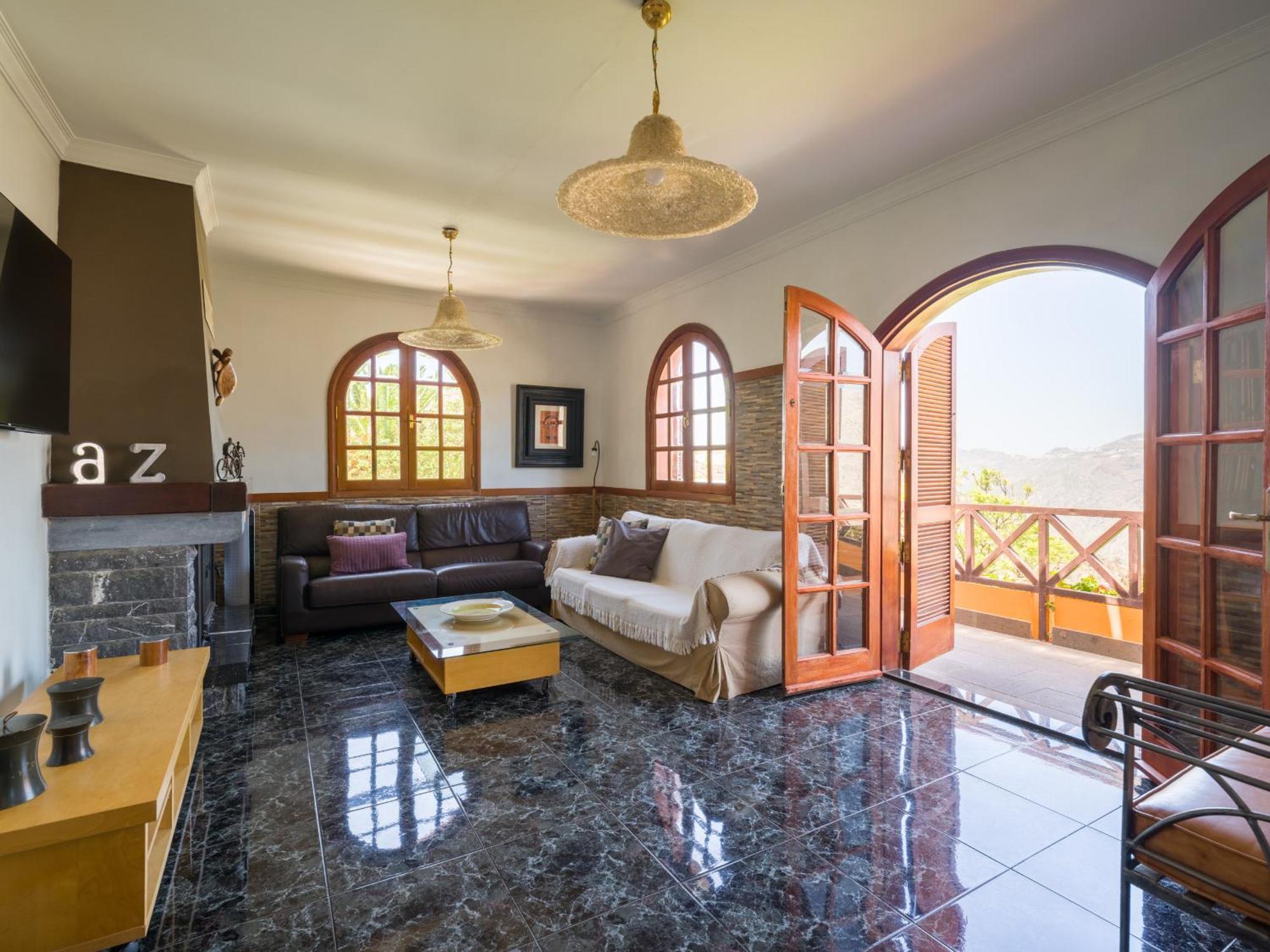 Chalets Rurales Bentayga 克鲁兹·德·特赫达 外观 照片