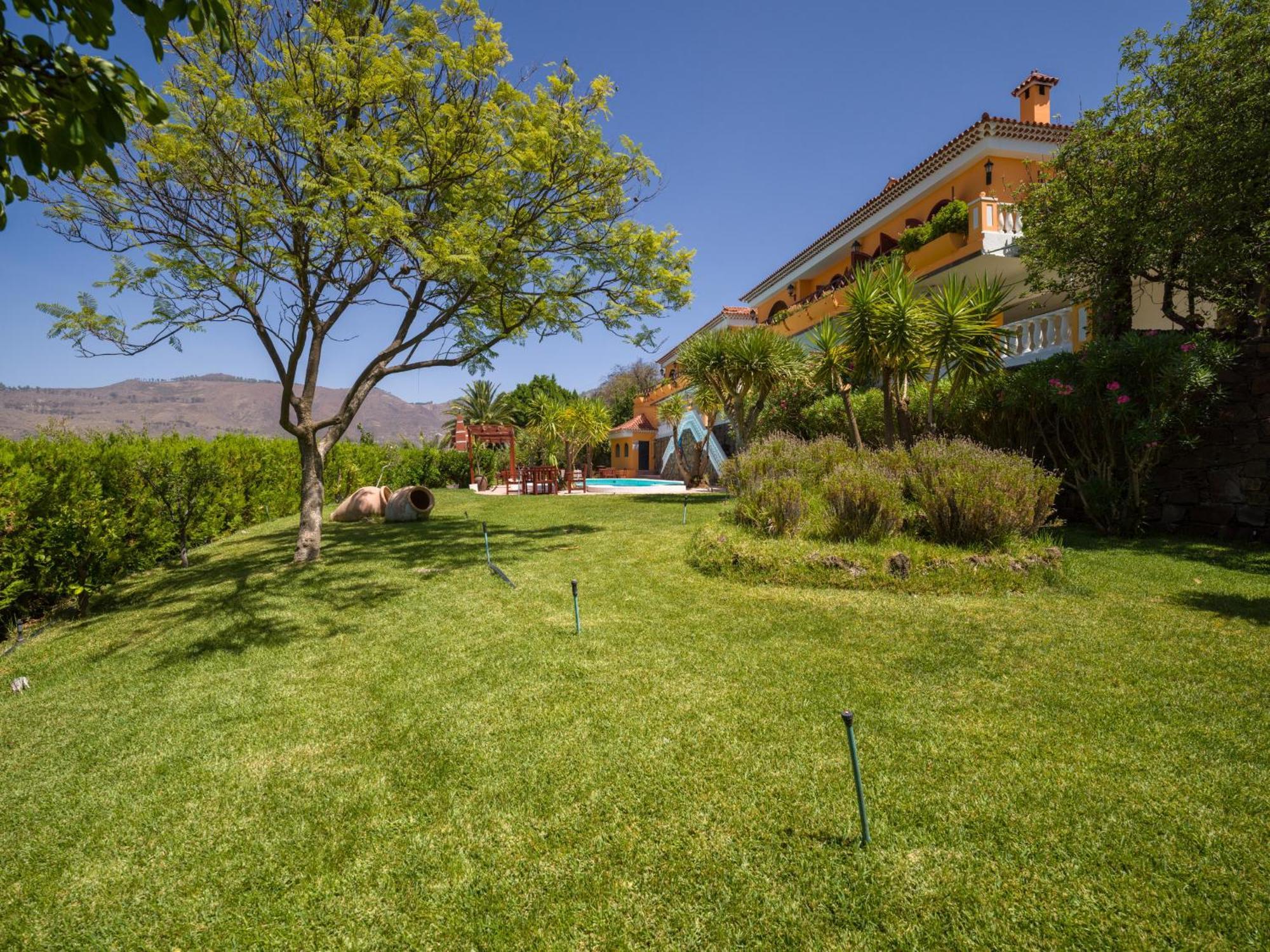 Chalets Rurales Bentayga 克鲁兹·德·特赫达 外观 照片
