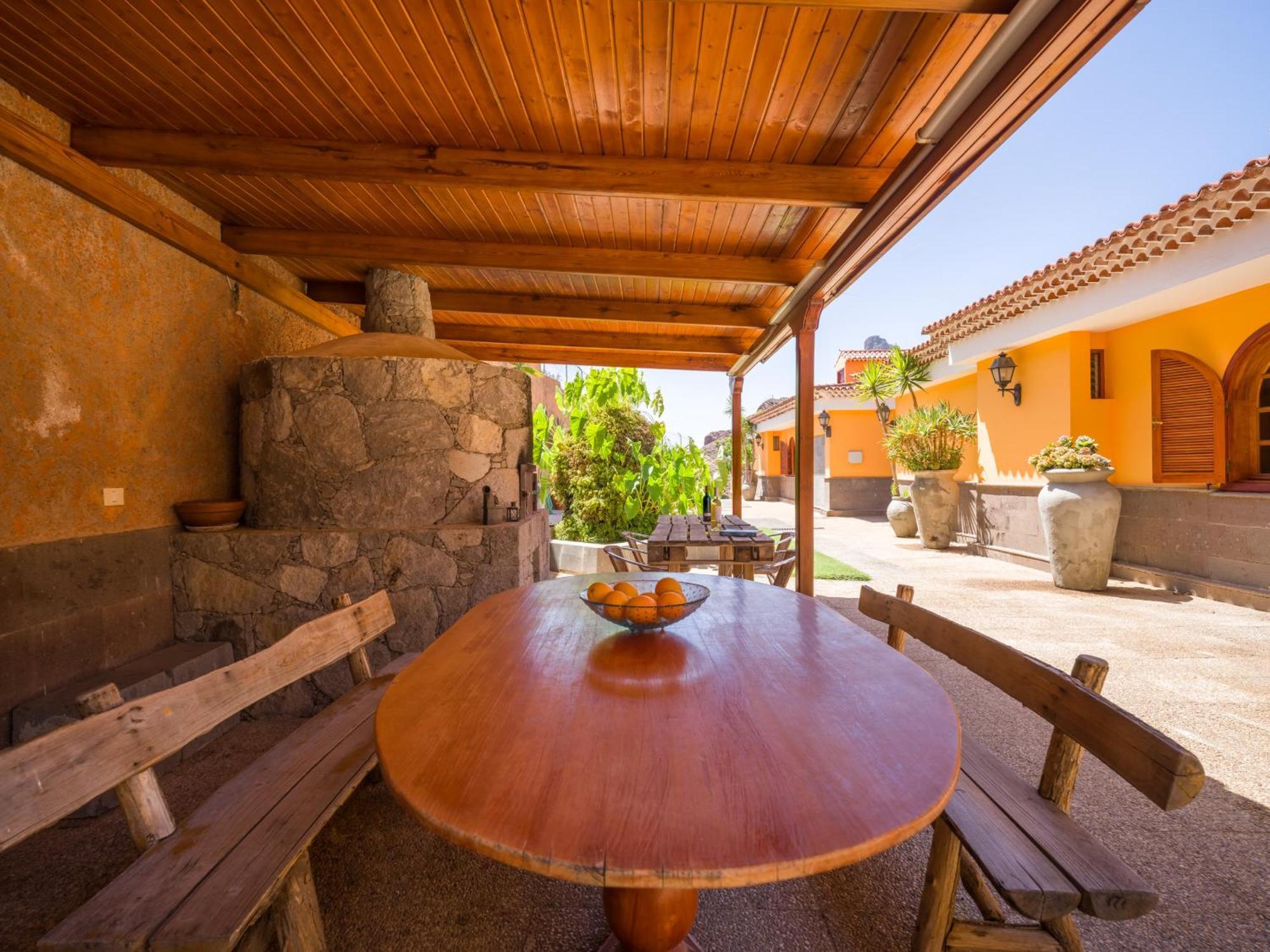 Chalets Rurales Bentayga 克鲁兹·德·特赫达 外观 照片