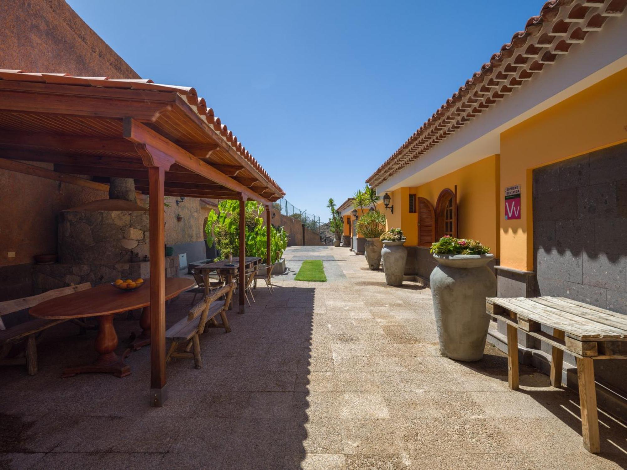 Chalets Rurales Bentayga 克鲁兹·德·特赫达 外观 照片
